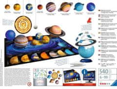 Ravensburger Puzzleball sada Sluneční soustava 522 dílků