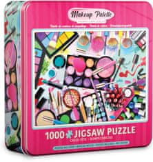 EuroGraphics Puzzle v plechové krabičce Paleta barev: Makeup 1000 dílků