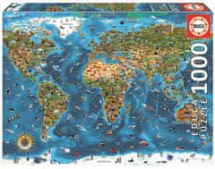 Educa Puzzle Zázraky světa 1000 dílků