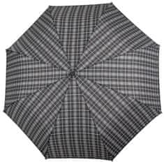 Perletti Pánský automatický deštník TIME / šedý proužek, 21712