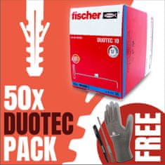 Fischer Hmoždinka do sádrokartonu DUOTEC - 50 ks PACK 50ks PACK