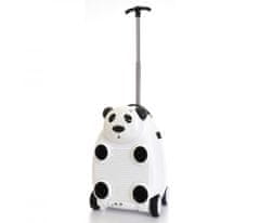 PD TOYS Dětský kufr na dálkové ovládání s mikrofonem (Panda-bíla)