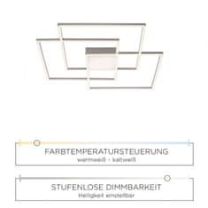 PAUL NEUHAUS LEUCHTEN DIREKT is JUST LIGHT Stropní svítidlo, ocel, dálkový ovladač, stmívatelné, do interiéru 2700-5000K