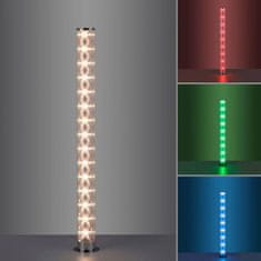 PAUL NEUHAUS LEUCHTEN DIREKT is JUST LIGHT LED stojací svítidlo, RGB, CCT, dálkový ovladač, do interiéru, IP20 RGB plus 3000K