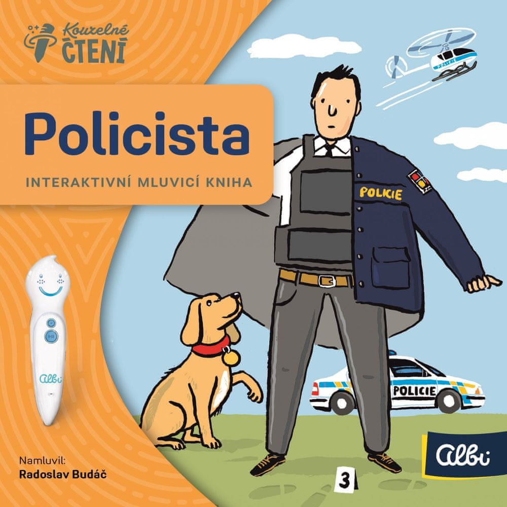 Albi KOUZELNÉ ČTENÍ Minikniha - Policista