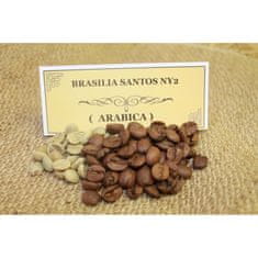 COFFEEDREAM Káva BRAZÍLIE SANTOS NY2 - Hmotnost: 100g, Typ kávy: Zrnková, Způsob balení: běžný třívrstvý sáček