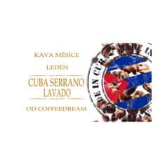 COFFEEDREAM Káva KUBA SERRANO LAVADO - Hmotnost: 250g, Typ kávy: Zrnková, Způsob balení: běžný třívrstvý sáček