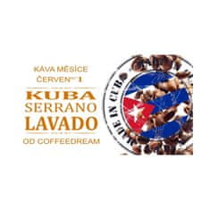 COFFEEDREAM Káva KUBA SERRANO LAVADO - Hmotnost: 250g, Typ kávy: Zrnková, Způsob balení: běžný třívrstvý sáček