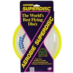 Aerobie frisbee - létající talíř Superdisc - žlutý