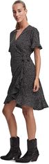 Vero Moda Dámské šaty VMHENNA 10252951 Black (Velikost XS)