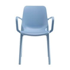 Intesi židle Ginevra s područkami modrá