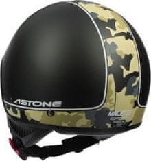 ASTONE Moto přilba MINIJET S 66 CAMO černá matná S