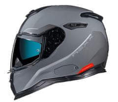 Nexx Helma na moto SX.100 SKYWAY grey/red vel. S