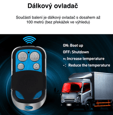  Hcalory 24V Naftové topení 5 kW Bufik - Nezávislé topení do kamionů/auta, Bufik, Naftové Topení 24V, vlastní naftový okruh, Nezávislé topení na 24V