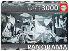 Educa Panoramatické puzzle Guernica, Pablo Picasso 3000 dílků
