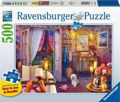 Ravensburger Puzzle Útulná místa: Koupelna v Paříži XXL 500 dílků