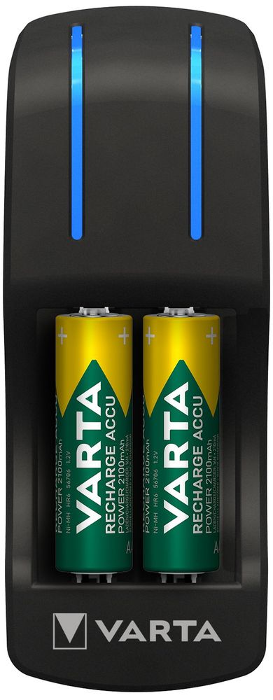 Varta Pocket Charger + 4 AA 2100 mAh R2U 57642101451