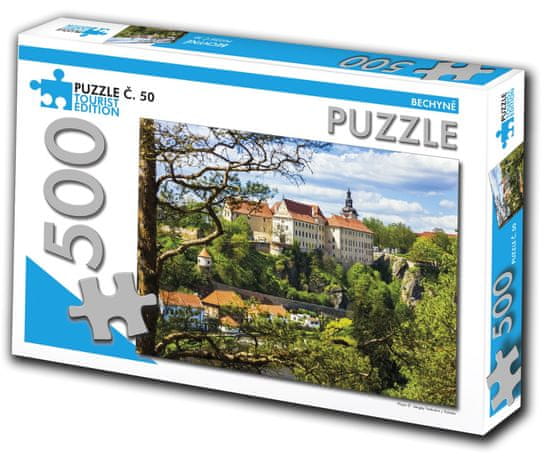 Tourist Edition Puzzle Bechyně 500 dílků (č.50)