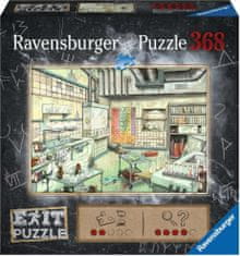 Ravensburger Únikové EXIT puzzle Laboratoř 368 dílků