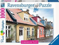 Ravensburger Puzzle Domy v Aarhusu 1000 dílků