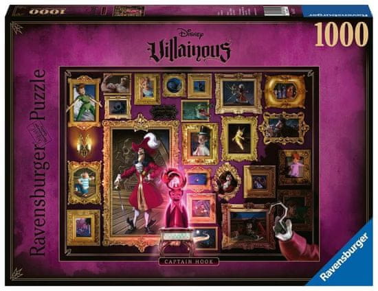 Ravensburger Puzzle Villainous: Kapitán Hook 1000 dílků