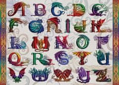 Ravensburger Puzzle Dračí abeceda 1000 dílků