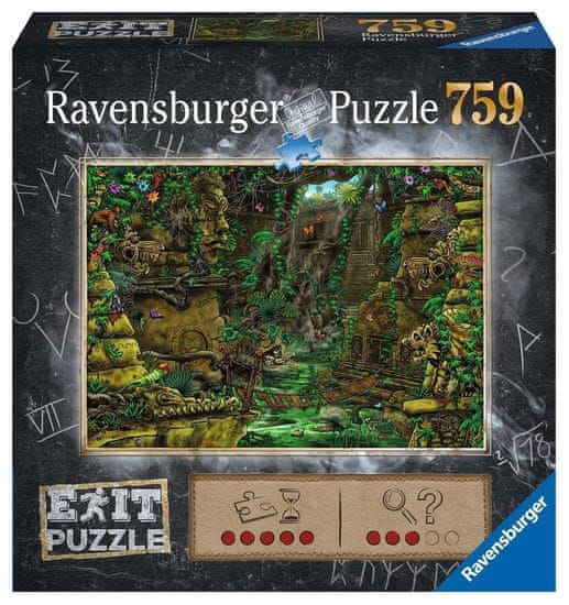 Ravensburger Únikové EXIT puzzle Tajemný chrám 759 dílků