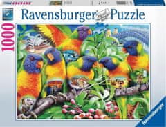 Ravensburger Puzzle Země papoušků 1000 dílků