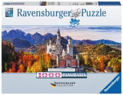 Ravensburger Panoramatické puzzle Zámek Neuschwanstein 1000 dílků