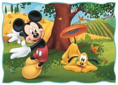 Trefl Puzzle Mickey Mouse a přátelé v parku 4v1 (35,48,54,70 dílků)