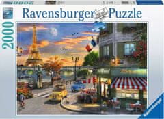 Ravensburger Puzzle Západ slunce v Paříži 2000 dílků