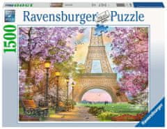 Ravensburger Puzzle Romantická Paříž 1500 dílků