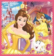 Trefl Puzzle Disney princezny: Kouzelný svět 3v1 (20,36,50 dílků)