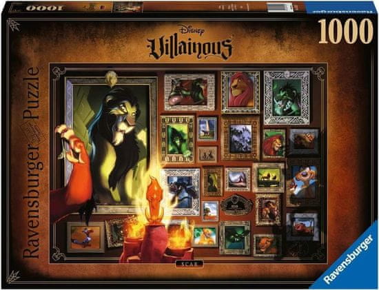 Ravensburger Puzzle Villainous: Scar 1000 dílků