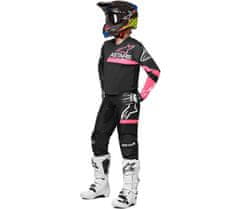 Alpinestars Dámské motokrosové kalhoty Stella Fluid pants black/pink fluo vel. 30