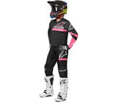 Alpinestars Dámské motokrosové kalhoty Stella Fluid pants black/pink fluo vel. 28