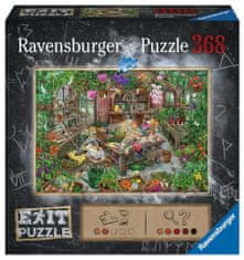 Ravensburger Únikové EXIT puzzle Ve skleníku 368 dílků