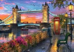 Ravensburger Puzzle Západ slunce nad Tower Bridge 1000 dílků