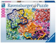 Ravensburger Puzzle Barevná paleta dílků 1000 dílků