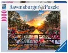 Ravensburger Puzzle Kola v Amsterdamu, Nizozemsko 1000 dílků