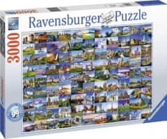 Ravensburger Puzzle 99 krásných míst Evropy 3000 dílků