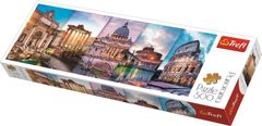 Trefl Panoramatické puzzle Cestování po Itálii 500 dílků