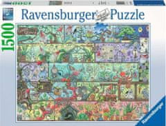 Ravensburger Puzzle Trpaslíci na polici 1500 dílků