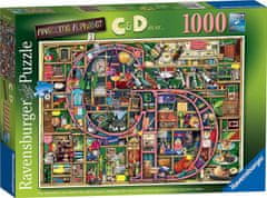 Ravensburger Puzzle Úžasná abeceda - písmeno C a D 1000 dílků