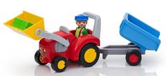 Playmobil 6964 Traktor s přívěsem (1.2.3) 