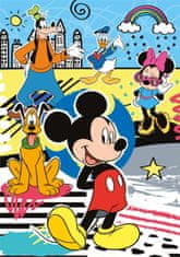 Clementoni Puzzle Mickey Mouse 104 dílků a 3D puzzle Mickey