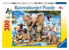 Ravensburger Puzzle Kamarádi z Afriky 300 dílků