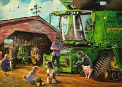 Ravensburger Puzzle John Deer: Tehdy a nyní 1000 dílků