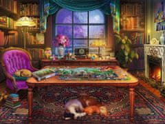 Ravensburger Puzzle Útulná místa: Pro skládání puzzle XL 750 dílků