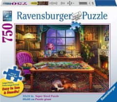 Ravensburger Puzzle Útulná místa: Pro skládání puzzle XL 750 dílků